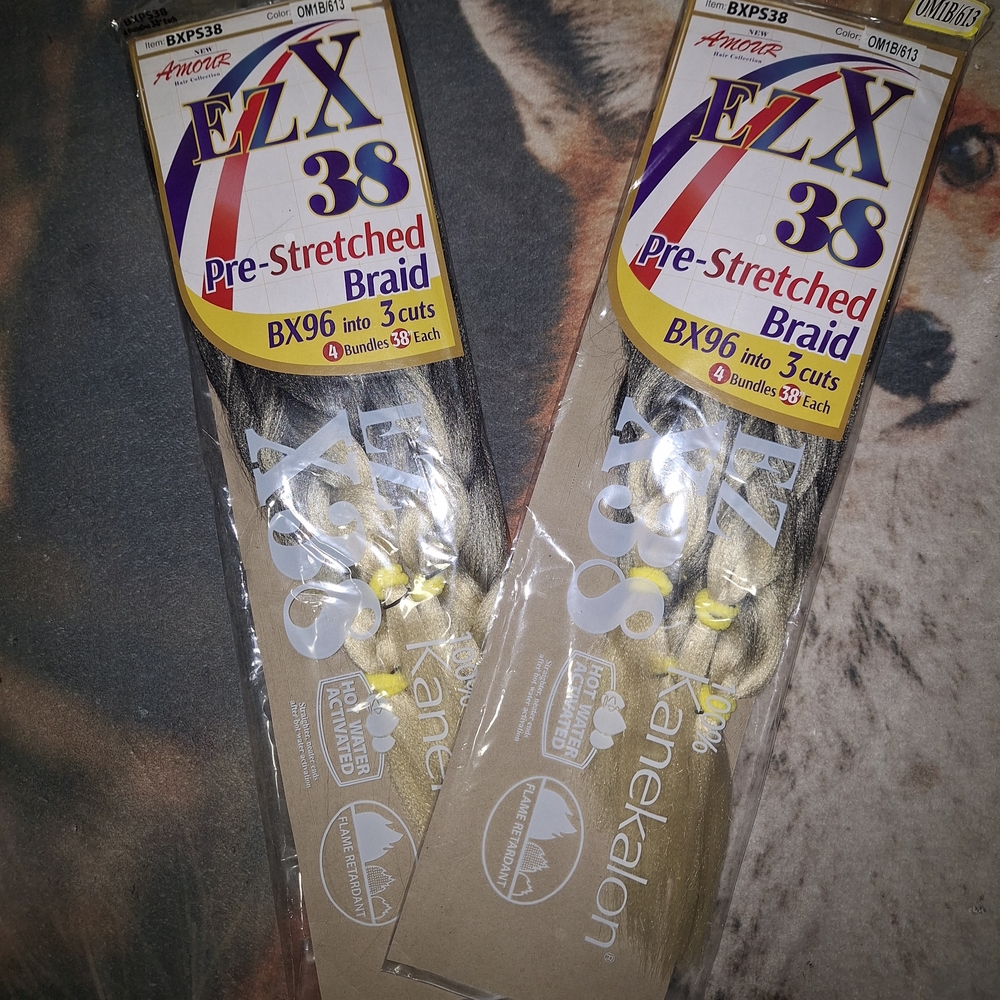 EZ X 38 Pre-Stretched Braid Hair Extensions